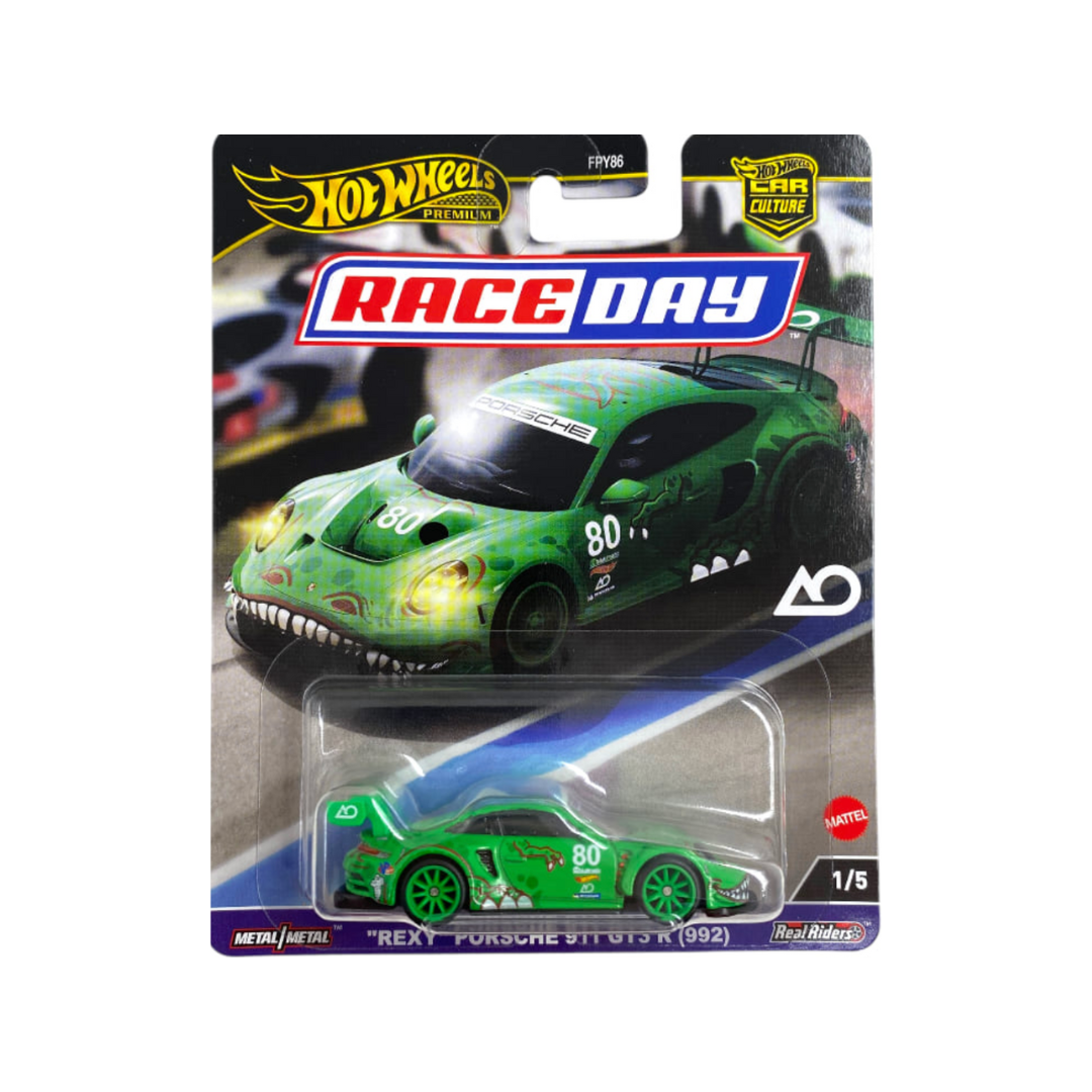 HOT WHEELS Race Day Porsche 911GT3R "Rexy"