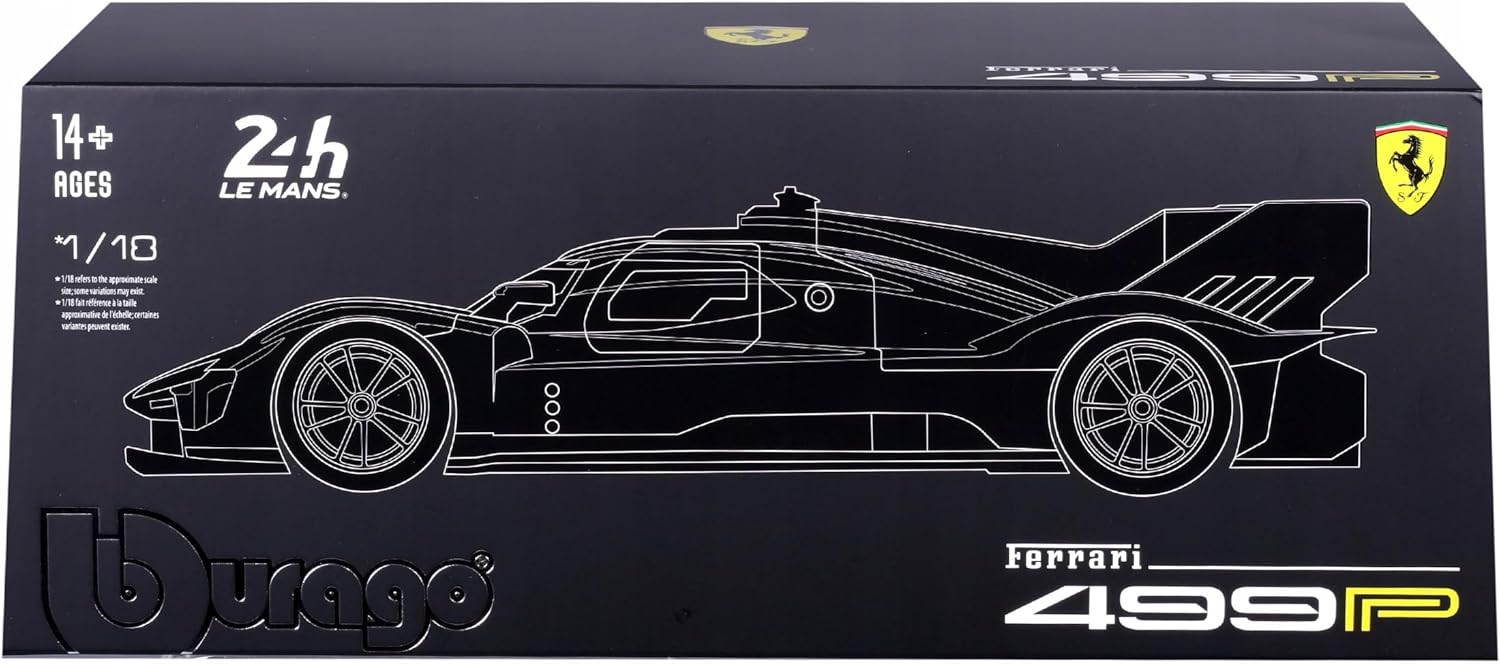 Bburago 1:18 Ferrari 499P #83 - 24h Le Mans (Hard Case) | Signature