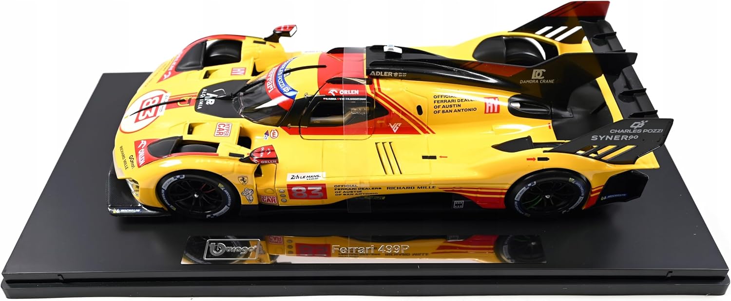 Bburago 1:18 Ferrari 499P #83 - 24h Le Mans (Hard Case) | Signature