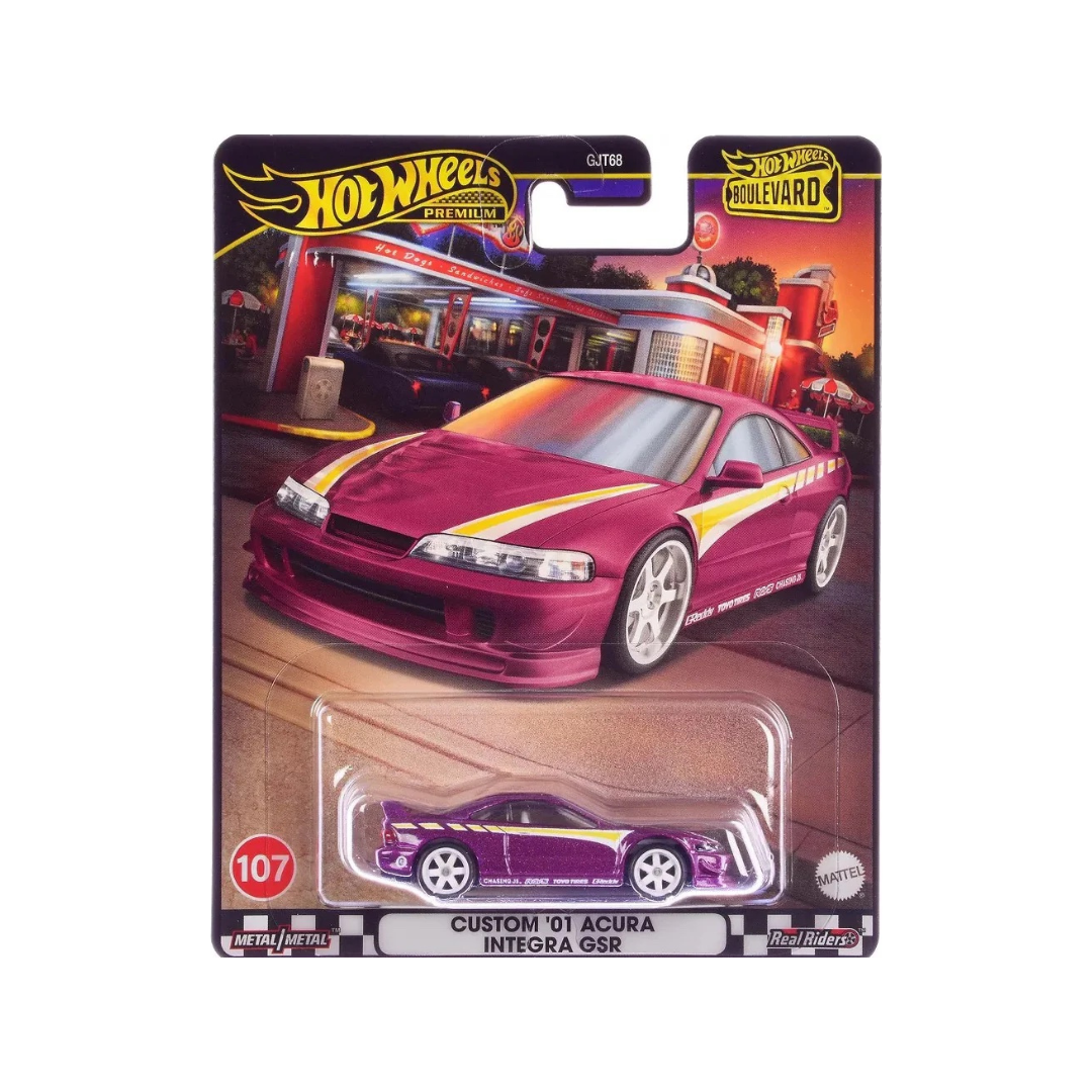 HOT WHEELS Boulevard Custom '01 Acura Integra GSR