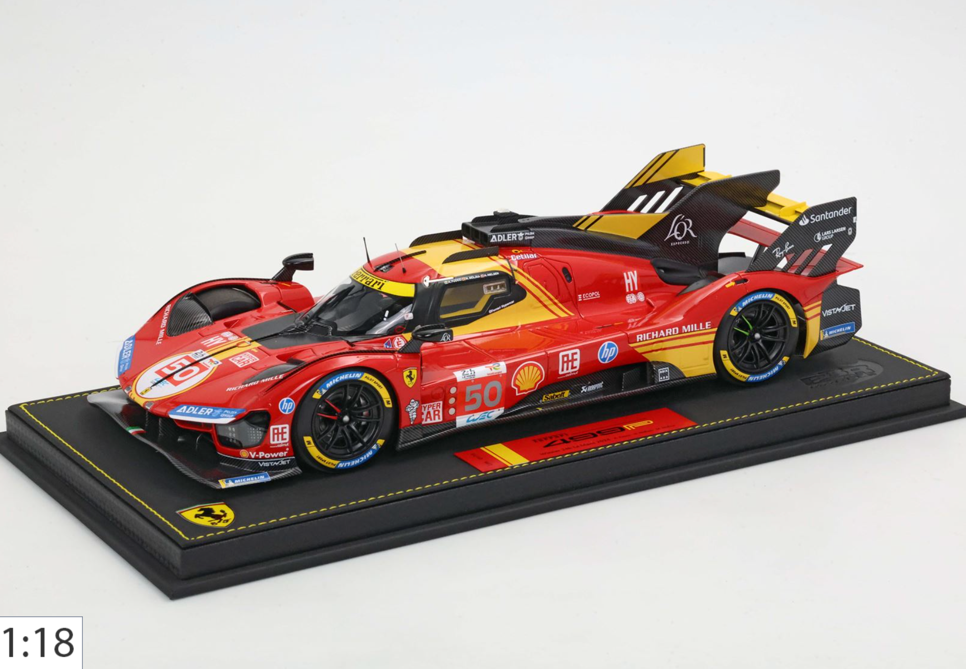 BBR 1:18 Ferrari 499P #50 - 24h Le Mans Winnter (Special Pack) | PRE ORDER