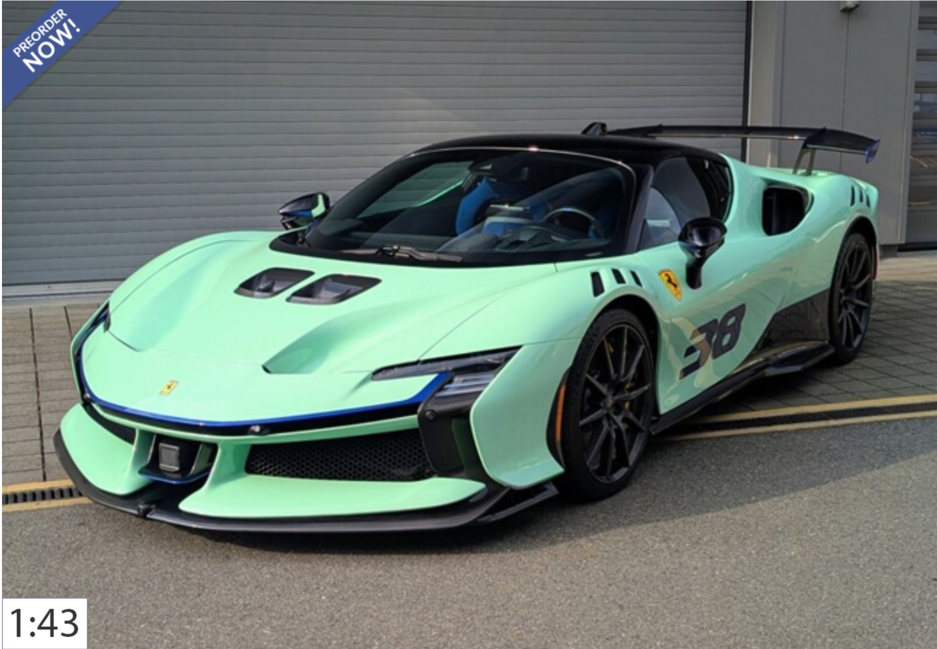 BBR 1:43 Ferrari SF90 XX Stradale | Verde Pallido  - PRE ORDER